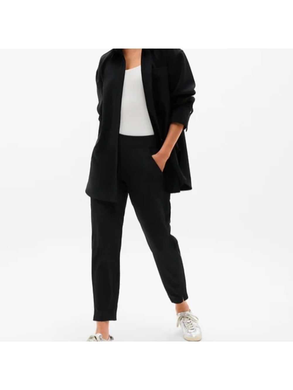 Athleta Brooklyn Mid Rise Ankle Pant Soze 0P